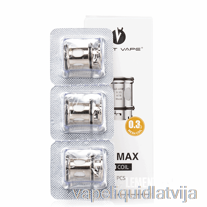 Pazudis Vape Ub Max Rezerves Spoles 0.3ohm Ub Max X3 Spoles Vape šķidrums